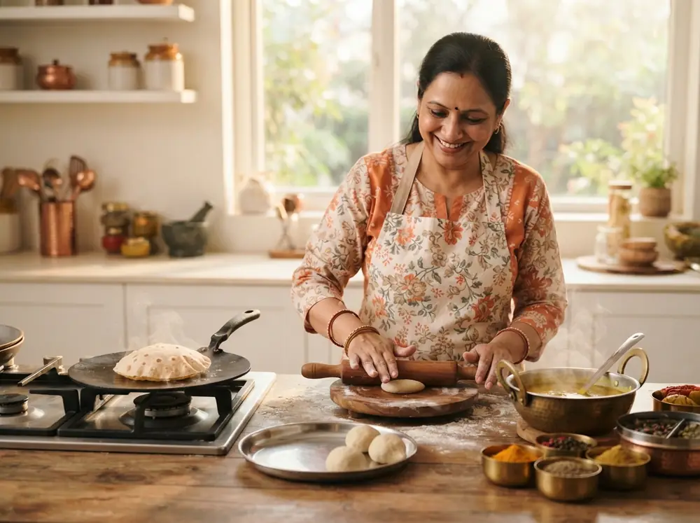Full-time live-in home cook hiring — representative photograph