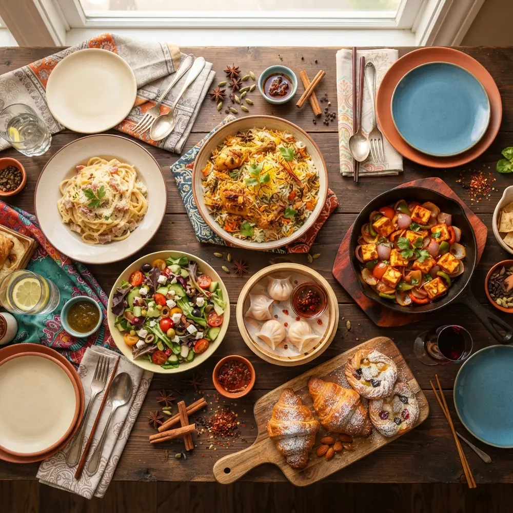 & More dishes